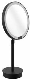 Decor Walther - Just Look Plus SR - Make-up Spiegel - Mat Zwart - LED Verlichting