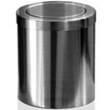 Decor Walther - Papierbak - RVS Matt - 3 L - Met Klapdeksel