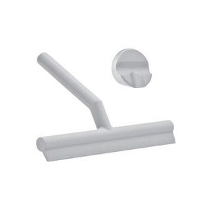 Douchewisser - Zone Denmark Silicone wisser - soft grijs - met houder - trekker badkamer