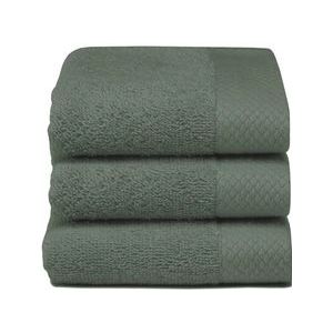 Gastendoek Seahorse Pure Laurel (set van 3)