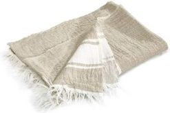 Gastendoek Libeco Flax Stripe 