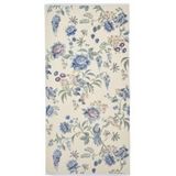 Badlaken Pip Studio Secret Garden White Blue (70 x 140 cm)