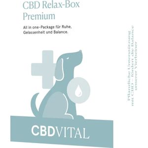 CBD VET Relax-Box Premium voor Honden - 1 box