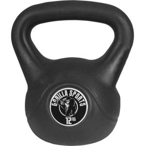 Gorilla Sports Kettlebell - Kunststof - 12 kg