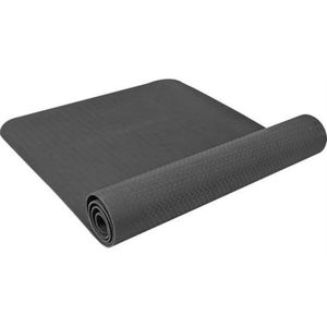 Yogamat Zwart Extra Dun (4 mm)