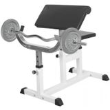 Biceps Curlbank met 40 kg Halterset Gietijzer