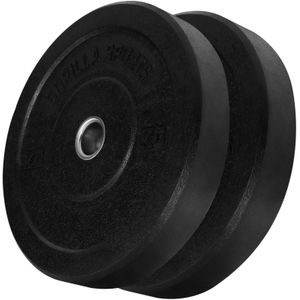 Voordeelset 40 kg (2 x 20 kg) Bumper Plates - 50 mm