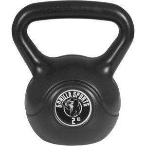 TWEEDE KANS Kettlebell 2 kg zwart kunststof