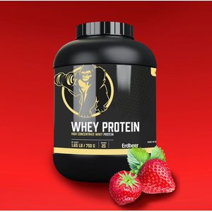 Gorilla Sports Whey Proteïne 750 g Aardbei