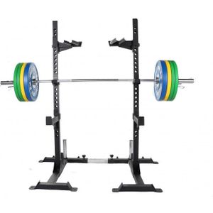 Squat rack met professionele olympische halterset 140 kg