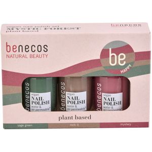 Benecos - Mystic Forest - Nagellakset - 3 Kleuren - Vegan