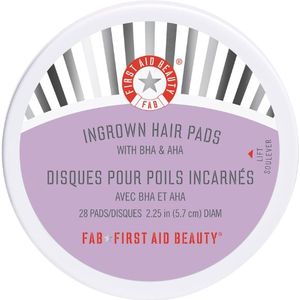 First Aid Beauty - Smooth Skin Duo - Gezichtsscrub en Haarpads - 226g en 28 Pads