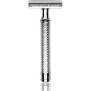 Baxter of California - Safety Razor - Scheermes - Zilver - Inclusief Starter Bladen en Instructie-kaart