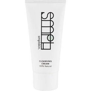 SMPL - Natuurlijke Reinigingscrème - 50 ml - Vegan - Droge en gevoelige huid - Hydraterend Gezichtsmasker - Parfumvrij