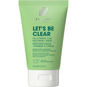 Shakeup - Let's Be Clear Face Wash + Mask - 125 ml