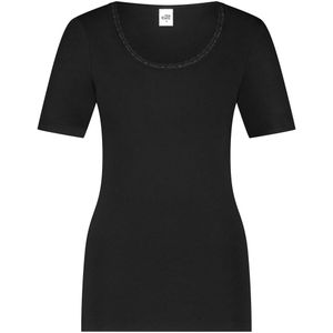 Thermo t-shirt lace zwart