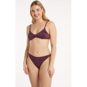 Bralette bikini wine red
