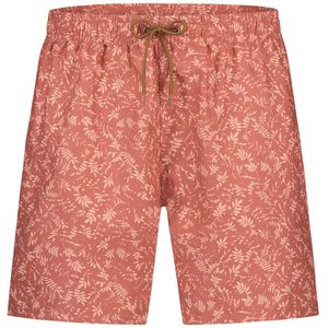zwemshorts jungle leaves pink