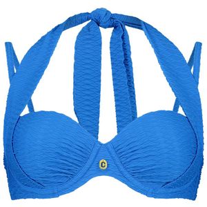 multiway bikini top blue snake