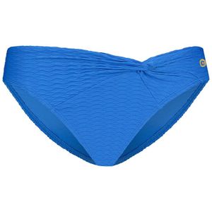 knot bikini bottom blue snake