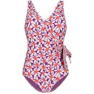 swimsuit v-neck summer flowers