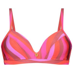 triangle bikini top shiny wave