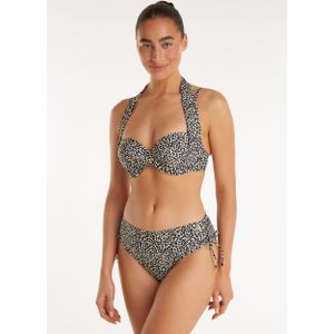 Midi bow bikini bottom wild dot