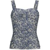Tankini top twisted abstract loops