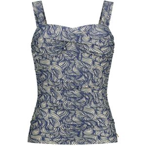 Tankini top twisted abstract loops