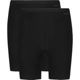 long shorts zwart 2 pack