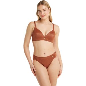 Sash bikini bottom warm caramel