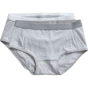 slip Stripe and light grey melee 2 pack
