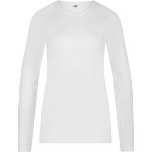 Thermo long sleeve snow white rib