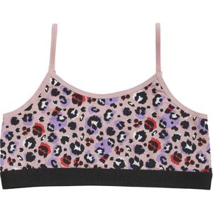 crop top Leopard pink