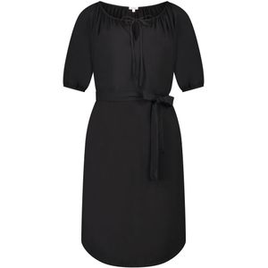 Dress kaftan deep black