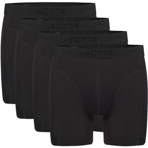 Long shorts zwart 4 pack