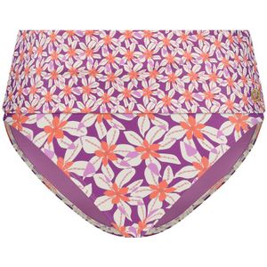 Flipover bikini bottom summer flowers