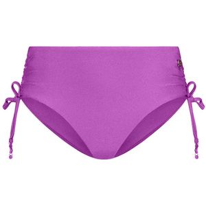 Bikini bottom midi bow shiny lilac