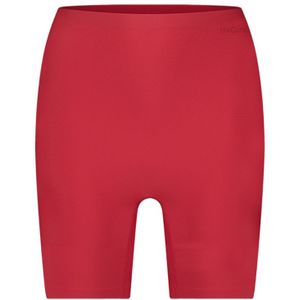 high waist long shorts rood