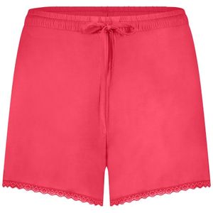 shorts met kant rasberry