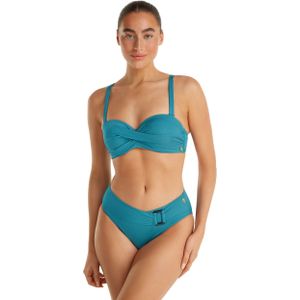 Buckle bikini bottom sea blue