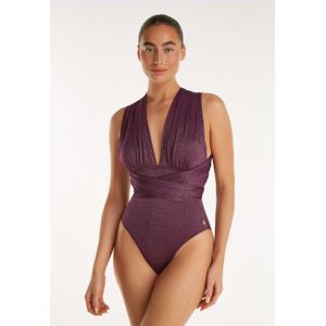 Multiway - Badpak - Wine Red - Materiaal: Stretch