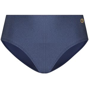 Bikini bottom midi shiny indigo