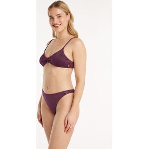 Cheeky bikini bottom wine red