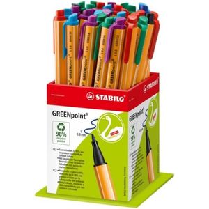 Fineliners - Greenpoint - 40 stuks in 6 kleuren