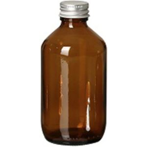 Glazen fles met dop - leeg - 250 ml