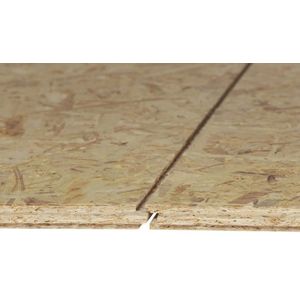 OSB halve plaat - Formaldehyde vrij - ongeschuurd 12mm