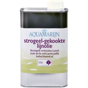 Strogeel-gekookte lijnolie - 0,5L