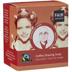 Vaste Scheerzeep - Koffie - 160 gram