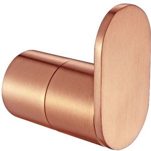 Handdoekhaak mat rosé goud Ovaal